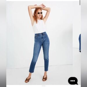 Madewell The Perfect Vintage Crop - Cassie Wash - 26